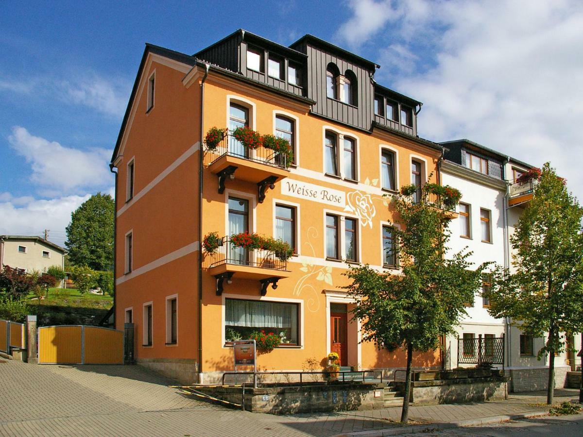 Frühstückspension Weisse Rose Bad Elster Exterior foto